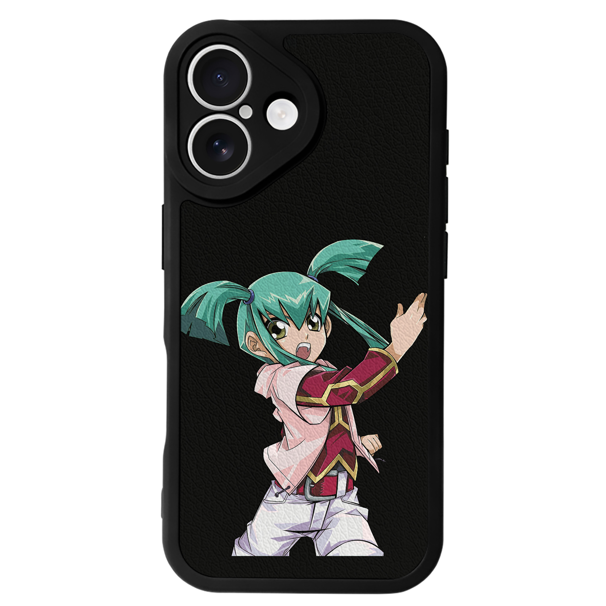 遊☆戯☆王 Yu-Gi-Oh! 【iPhone 16シリーズ対応】シリコンスマホケース（レザー調） 材質：シリコン